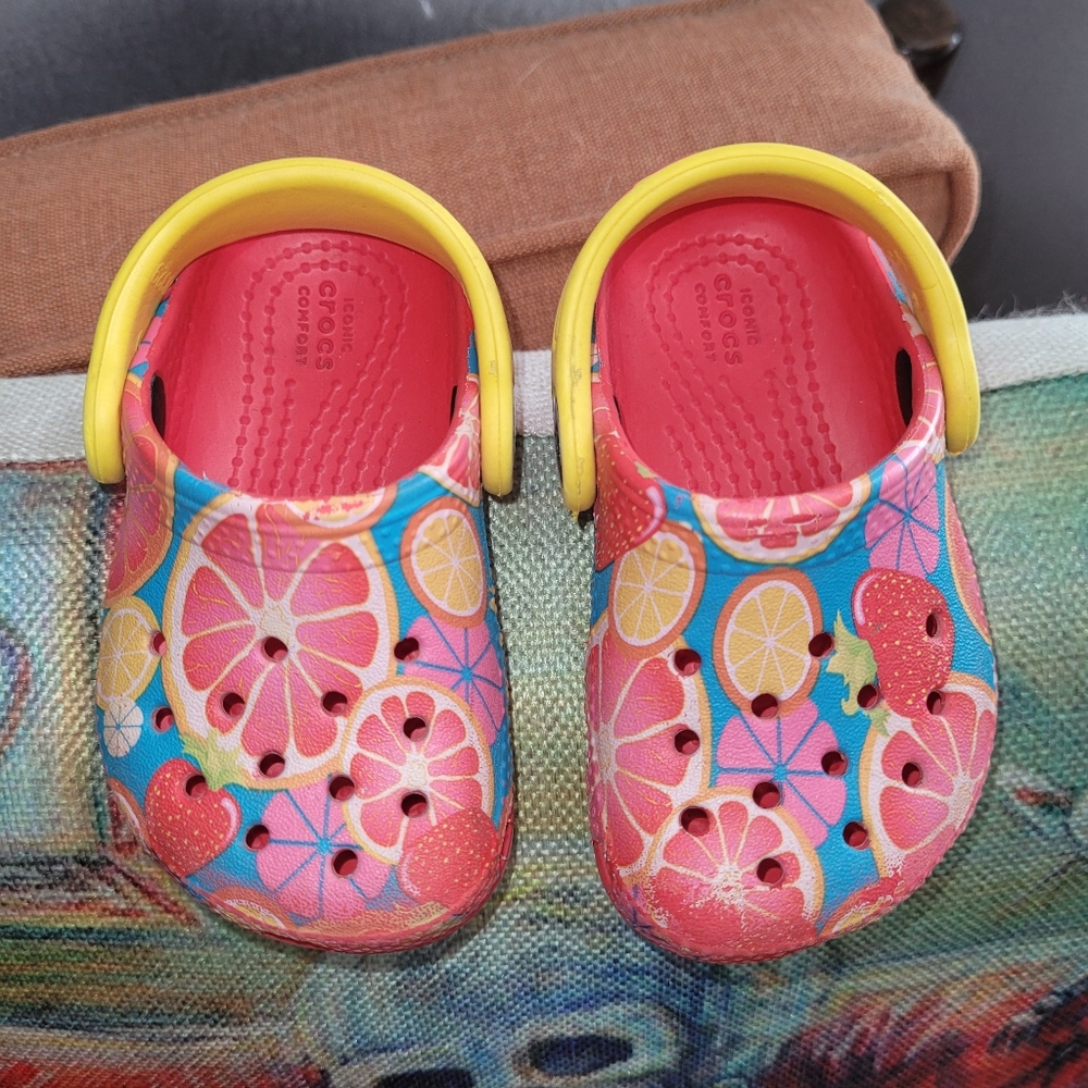 Super Summery Childs Crocs